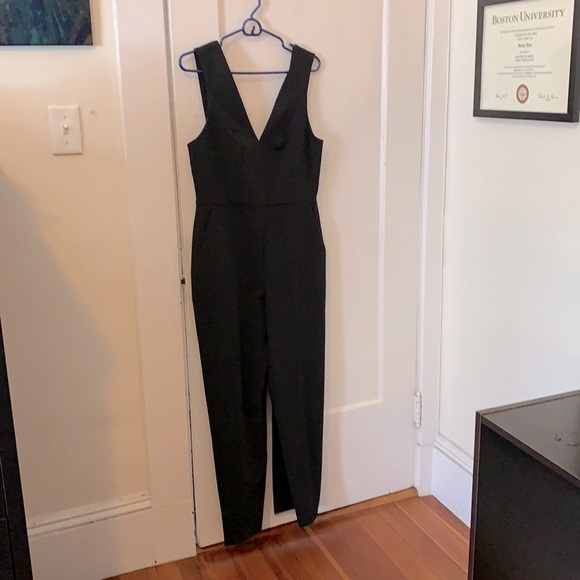 Club Monaco Black Jumpsuit - Size 2 - Picture 2 of 4